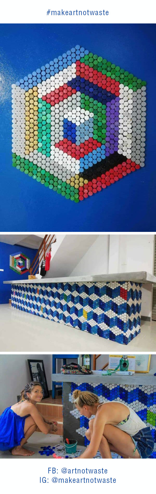 Creative Ways to Repurpose Plastic Bottle Caps | ecogreenlove