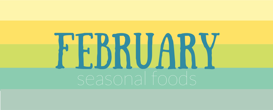 February Seasonal Food [Infographic] | ecogreenlove