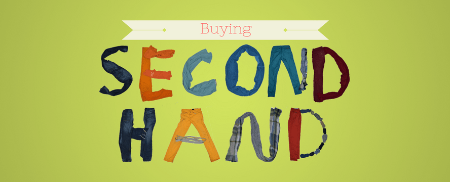 Buying in Second Hand (online) shops, Car Boot Sales and Flea Markets
