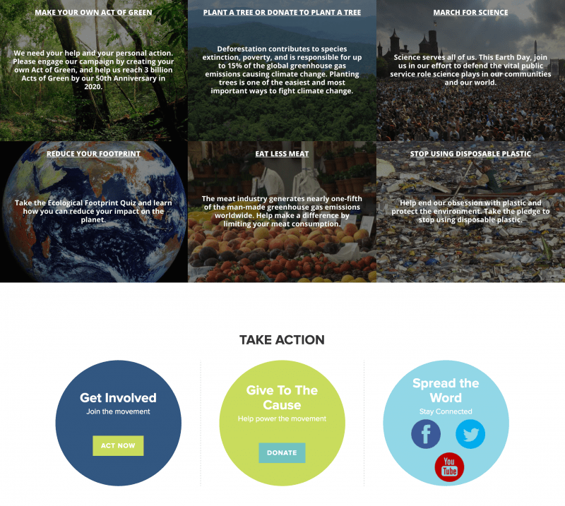 Earth Day: Acts of Green | ecogreenlove Earth Day: Take Action! | ecogreenlove