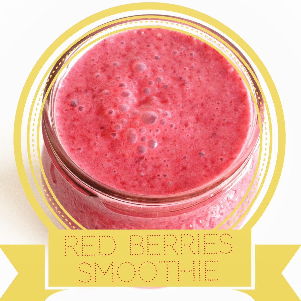 Red Berries Smoothie | ecogreenlove