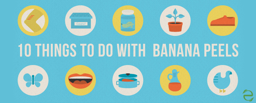 Reuse the Banana Peels&nbsp;[Infographic]