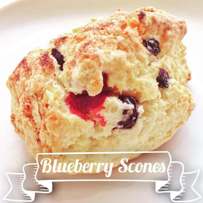 Recipe: Blueberry Scones | ecogreenlove