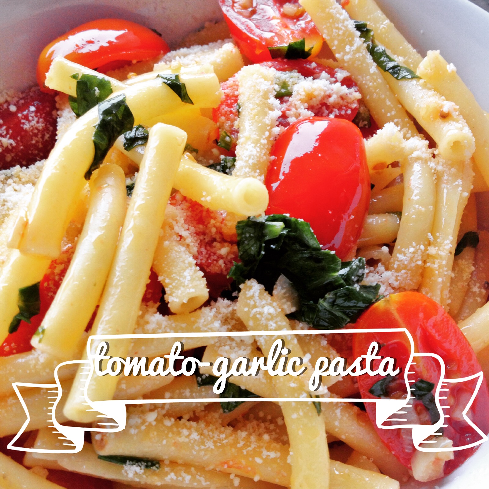 Recipe: Tomato-Garlic Pasta – ecogreenlove