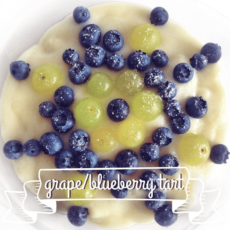 Recipe: Grapes-Blueberries Tart | ecogreenlove