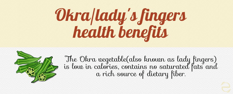 Health Benefits of Okra&nbsp;[Infographic]