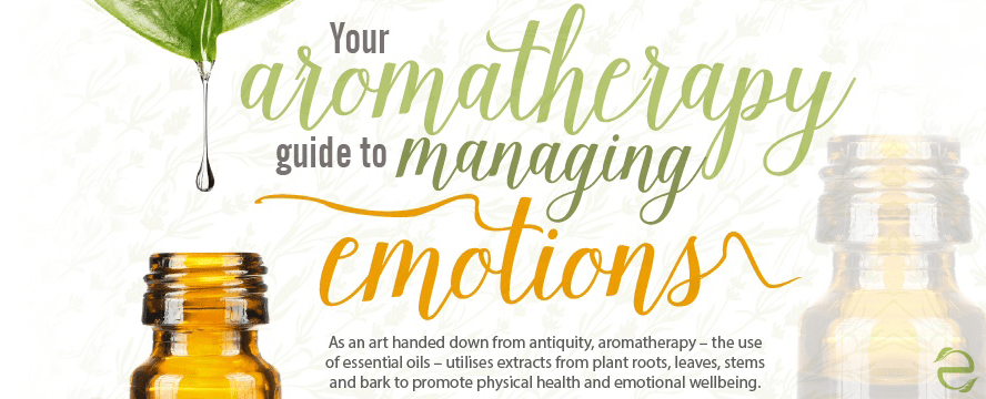 Aromatherapy Guide to managing Emotions [Infographic] | ecogreenlove