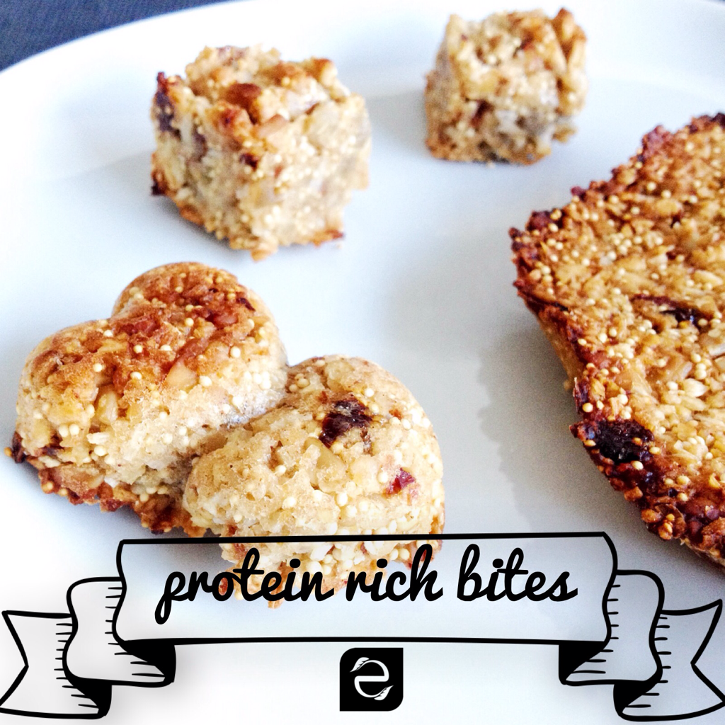 Recipe: Protein-rich bite-size Snack | ecogreenlove