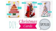 DIY: Recycled Christmas Cards | ecogreenlove