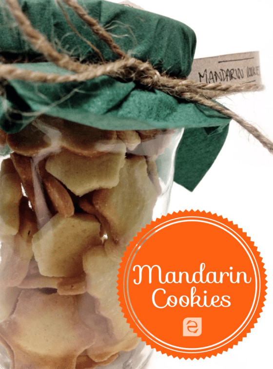 Food Gift Recipe: Mandarin Cookies | ecogreenlove