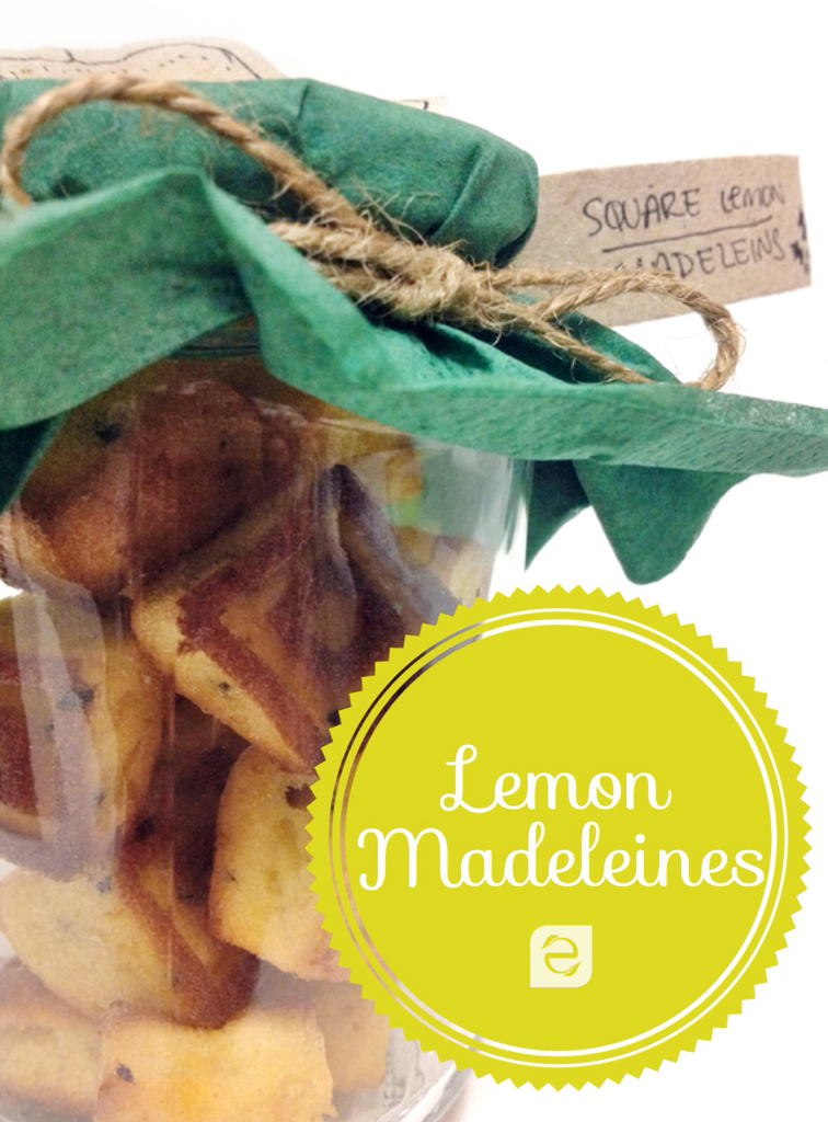 Food Gift Recipe: Lemon & Poppy Seed Madeleines | ecogreenlove