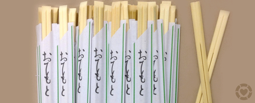 Reusing disposable Chopsticks