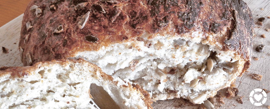 Recipe: No-knead Rustic Bread | ecogreenlove