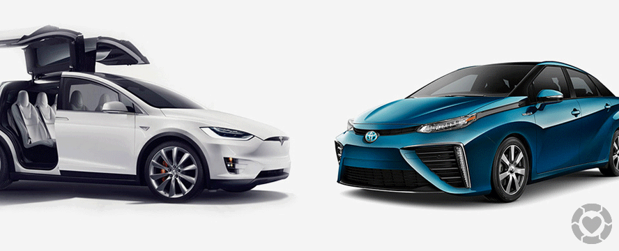 Electric vs Hydrogen: The battle to fuel the future of cars [Infographic] | ecogreenlove