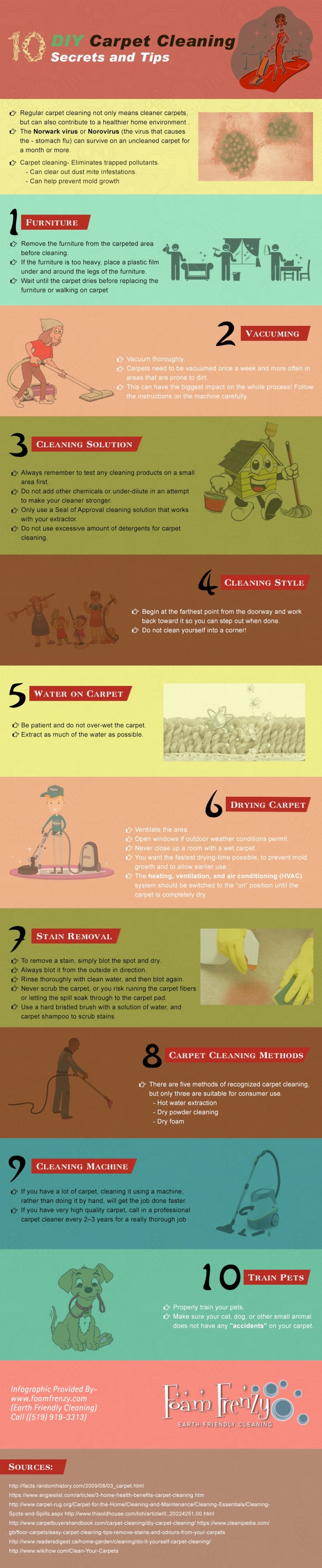 DIY Carpet Cleaning Secrets & Tips (Infographic) | ecogreenlove DIY Carpet Cleaning Secrets & Tips (Infographic) | ecogreenlove