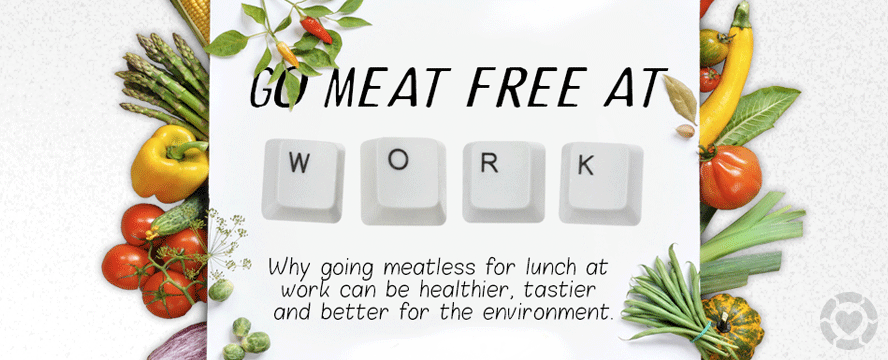 Go Meat free at Work [Infographic] | ecogreenlove