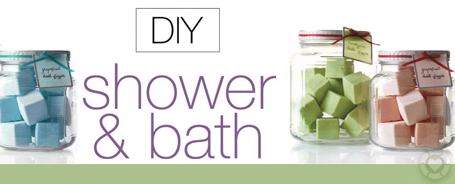 DIY Shower & Bath [Recipes&nbsp;Infographic]