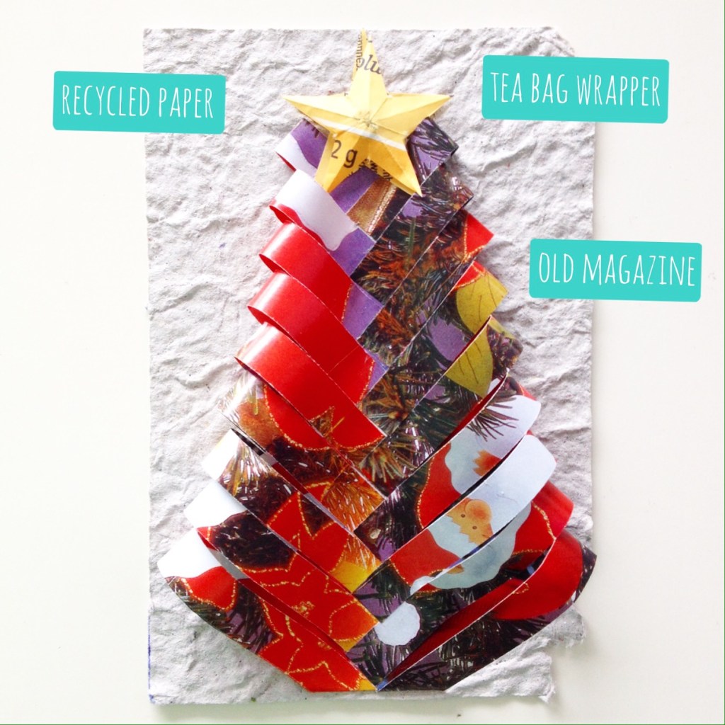 DIY: Recycled Christmas Cards | ecogreenlove DIY: Recycled Christmas Cards | ecogreenlove