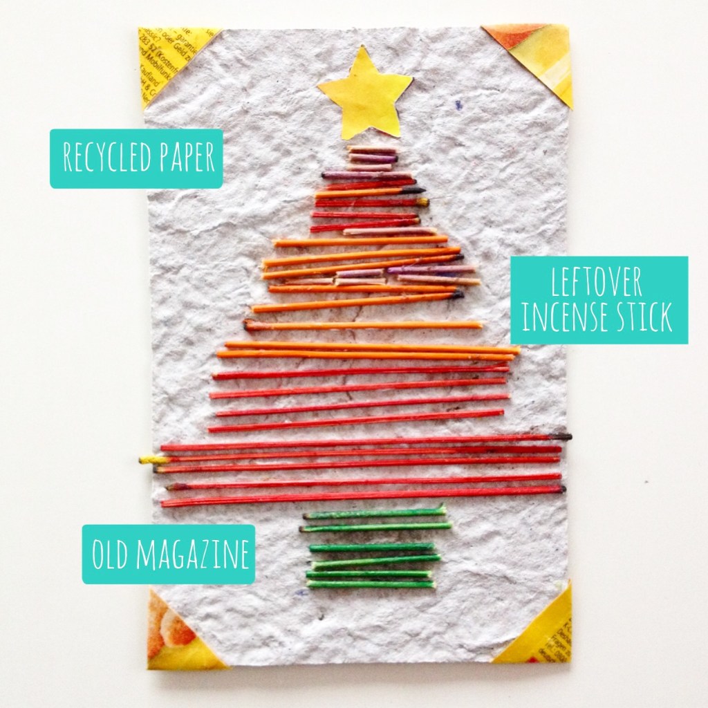 DIY: Recycled Christmas Cards | ecogreenlove DIY: Recycled Christmas Cards | ecogreenlove