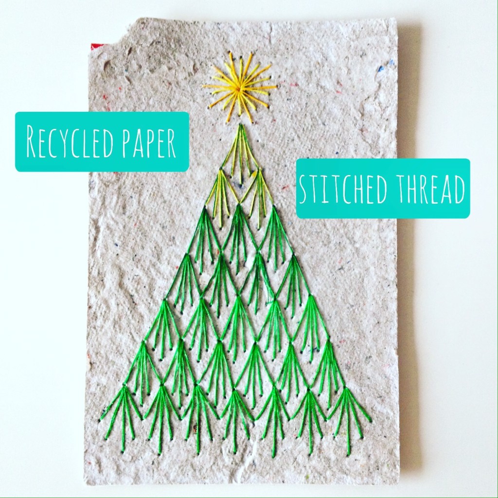 DIY: Recycled Christmas Cards | ecogreenlove DIY: Recycled Christmas Cards | ecogreenlove