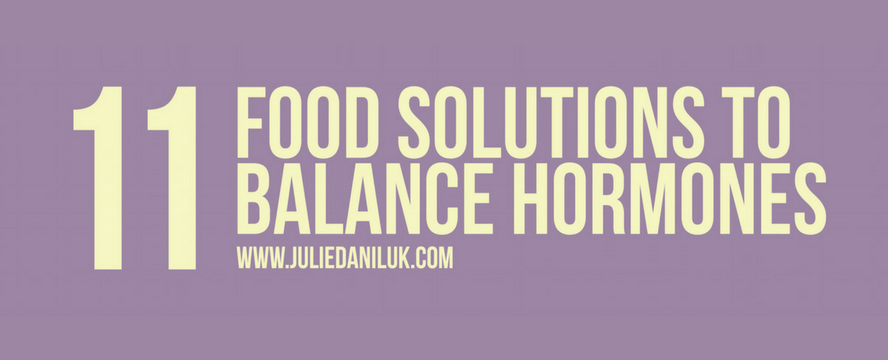 Foods that balance Hormones [Infographic] | ecogreenlove