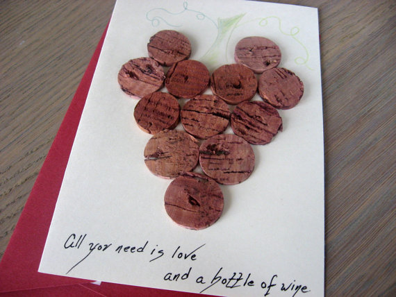 Upcycled Valentine's Cards | ecogreenlove