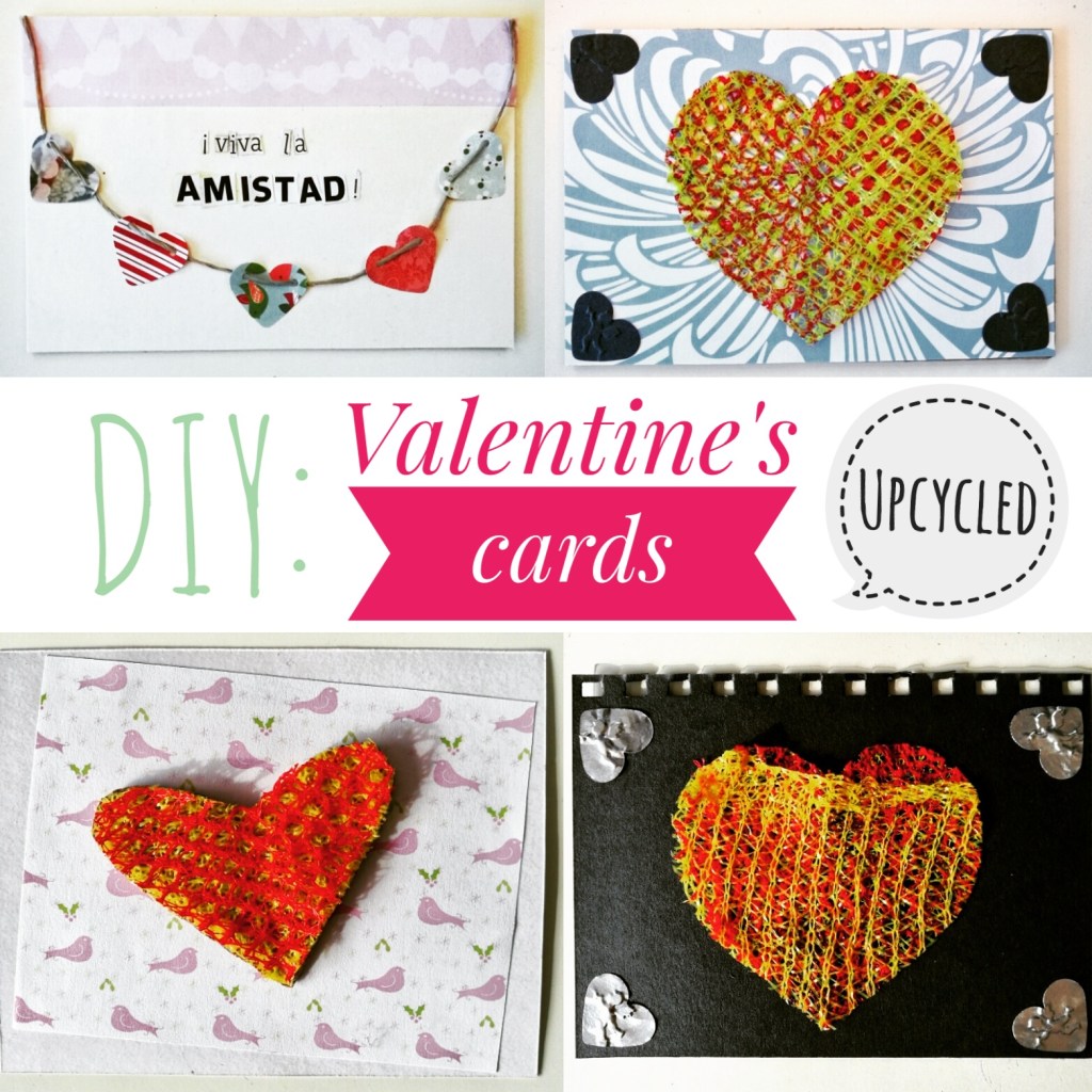 Upcycled Valentine’s Cards