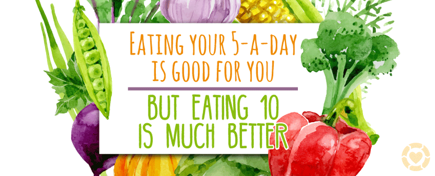 Why Eating 10-a-Day is Better [Infographic] | ecogreenlove