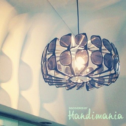 Glasses lamp • Creative Ways to Repurpose Eyeglasses | ecogreenlove