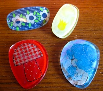 Eyeglass lens brooche • Creative Ways to Repurpose Eyeglasses | ecogreenlove