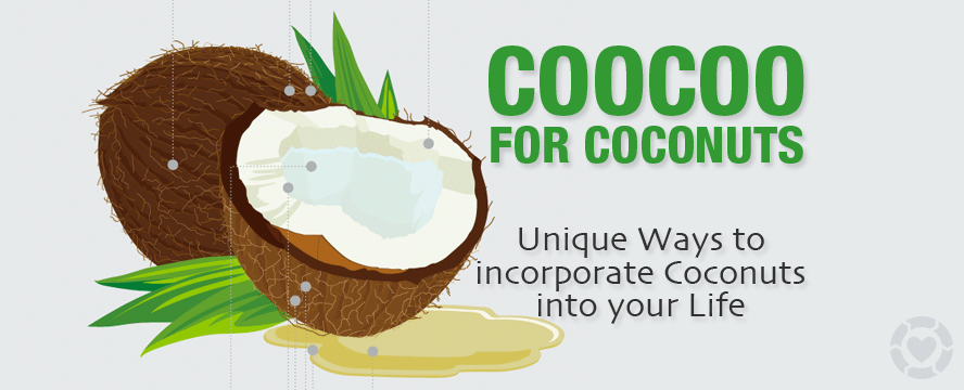 Ways to incorporate Coconuts into your life [Infographic] | ecogreenlove