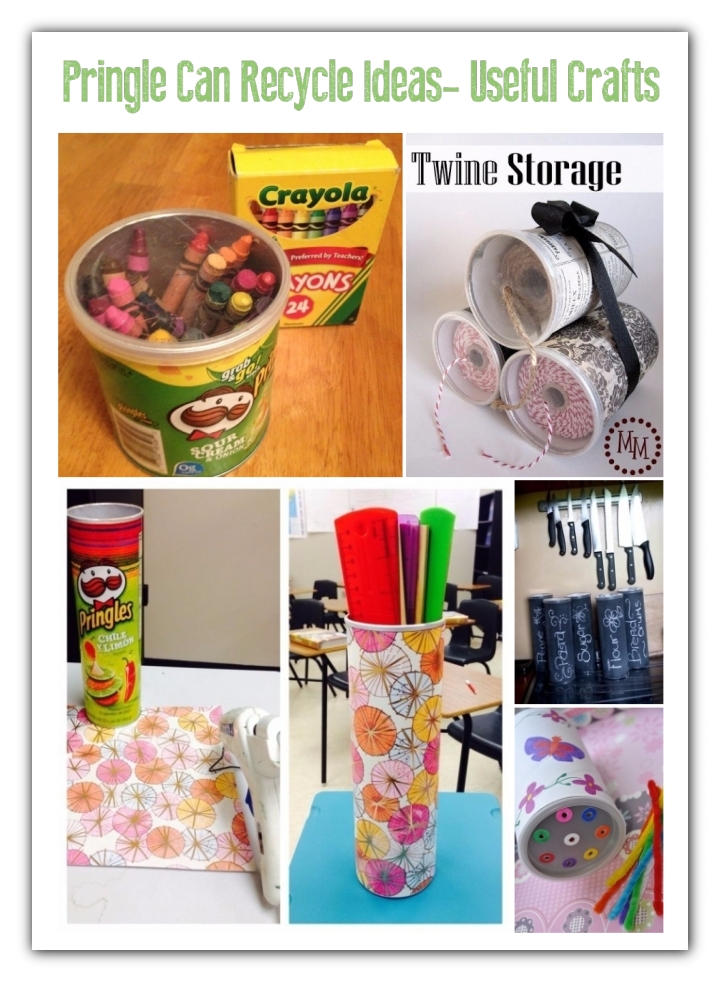 Creative Ways to Repurpose Pringles tube cans | ecogreenlove
