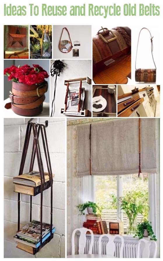 Creative Ways to Repurpose old Belts | ecogreenlove