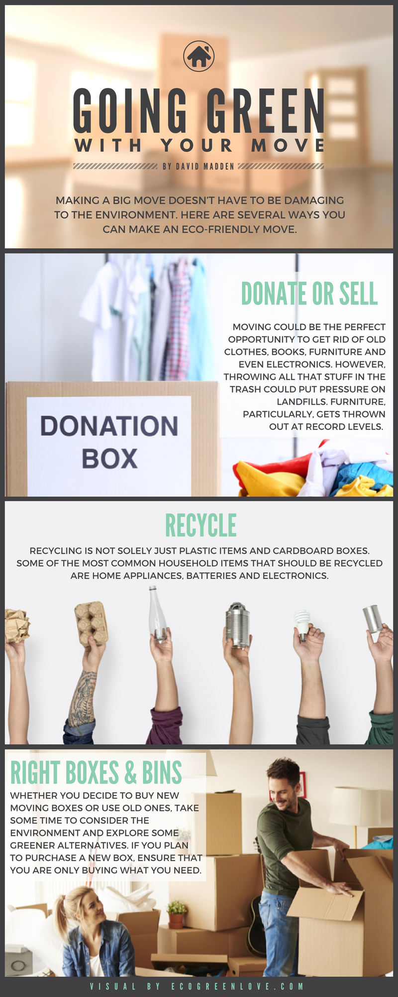 Going Green with your Move [Infographic] | ecogreenlove