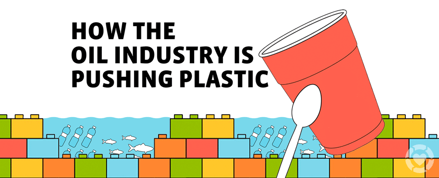 How the Oil industry is pushing Plastic [Infographic] | ecogreenlove