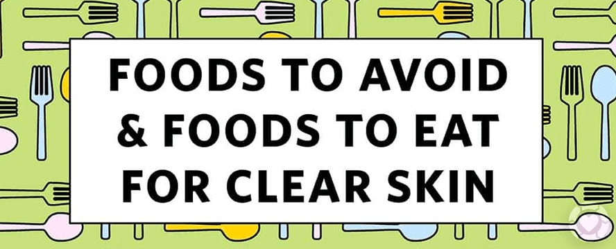 The effect of Foods on a Healthy Skin [Visual]