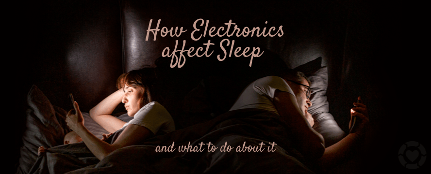 How Electronics affect Sleep and what to do about it [Infographic] | ecogreenlove