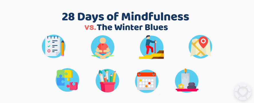 28 Days of Mindfulness to beat the Winter Blues [Visuals] | ecogreenlove