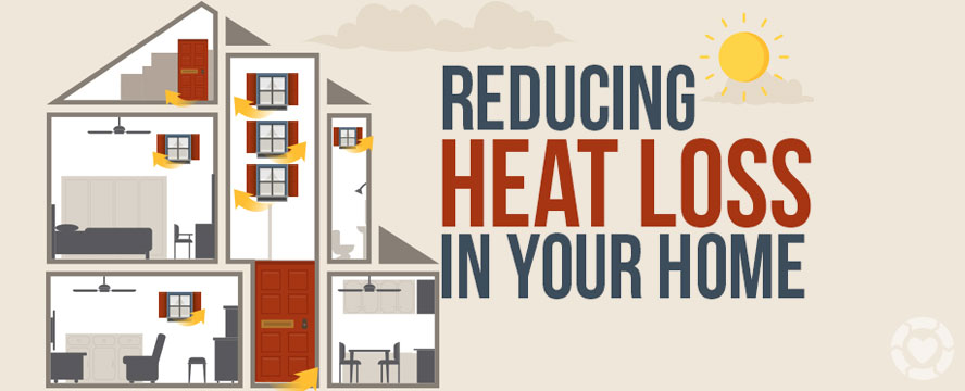 Reducing Heat loss in your Home&nbsp;[Infographic]