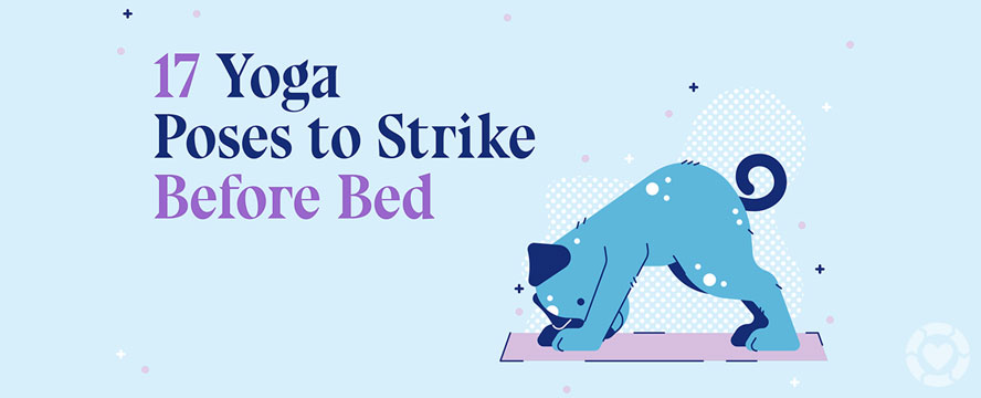 Yoga Poses for better Sleep [Visual] | ecogreenlove