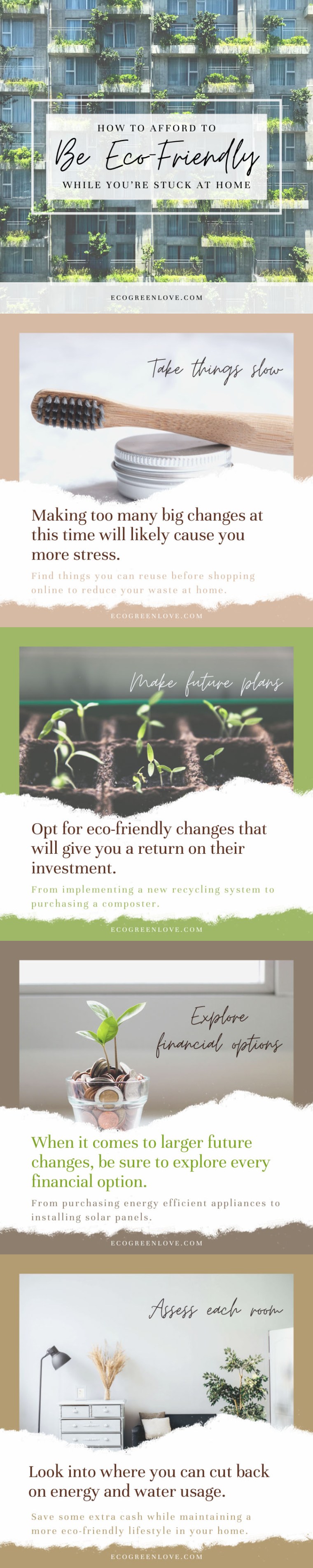 How to afford to Be Eco-Friendly while you’re Stuck at Home | ecogreenlove