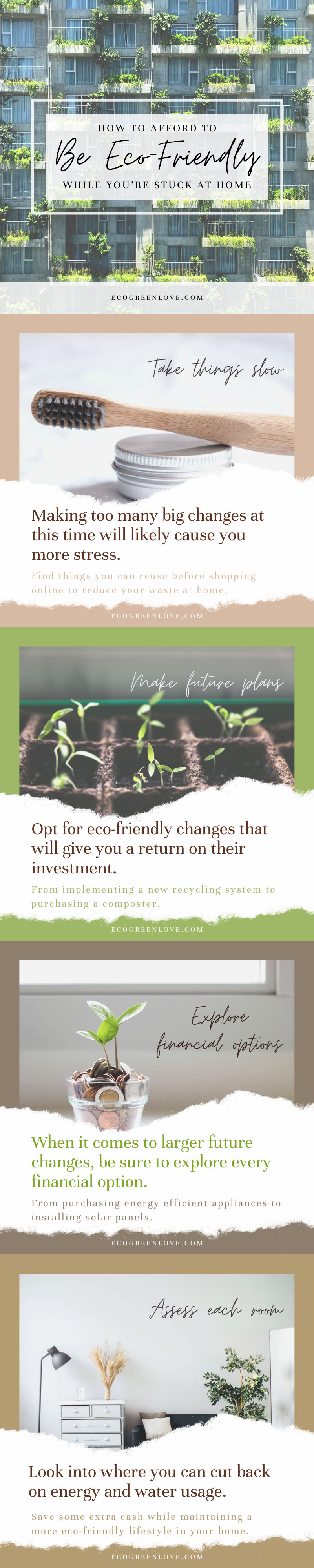 How to afford to Be Eco-Friendly while you’re Stuck at Home | ecogreenlove