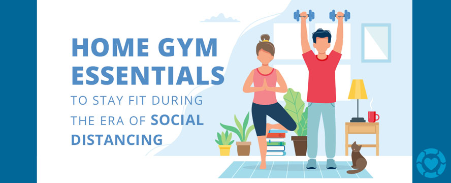 Home Gym Essentials to Stay Fit [Visual]
