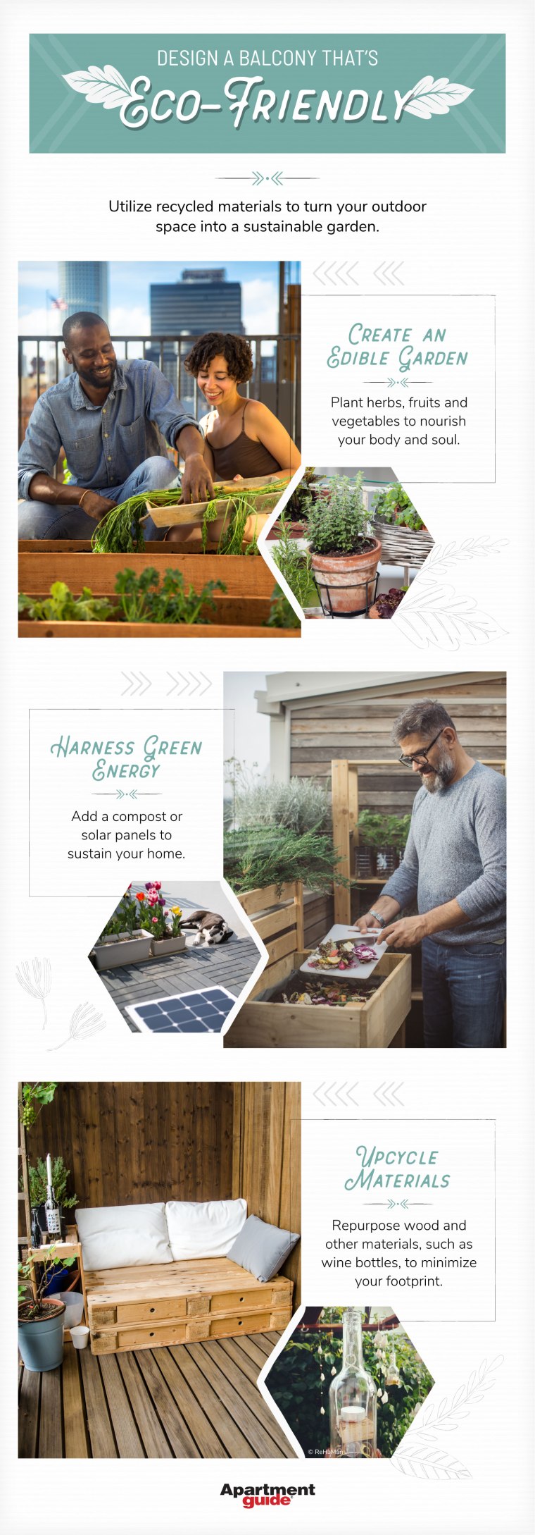 Ways to Construct an Eco-Friendly Balcony Garden [Visual] | ecogreenlove