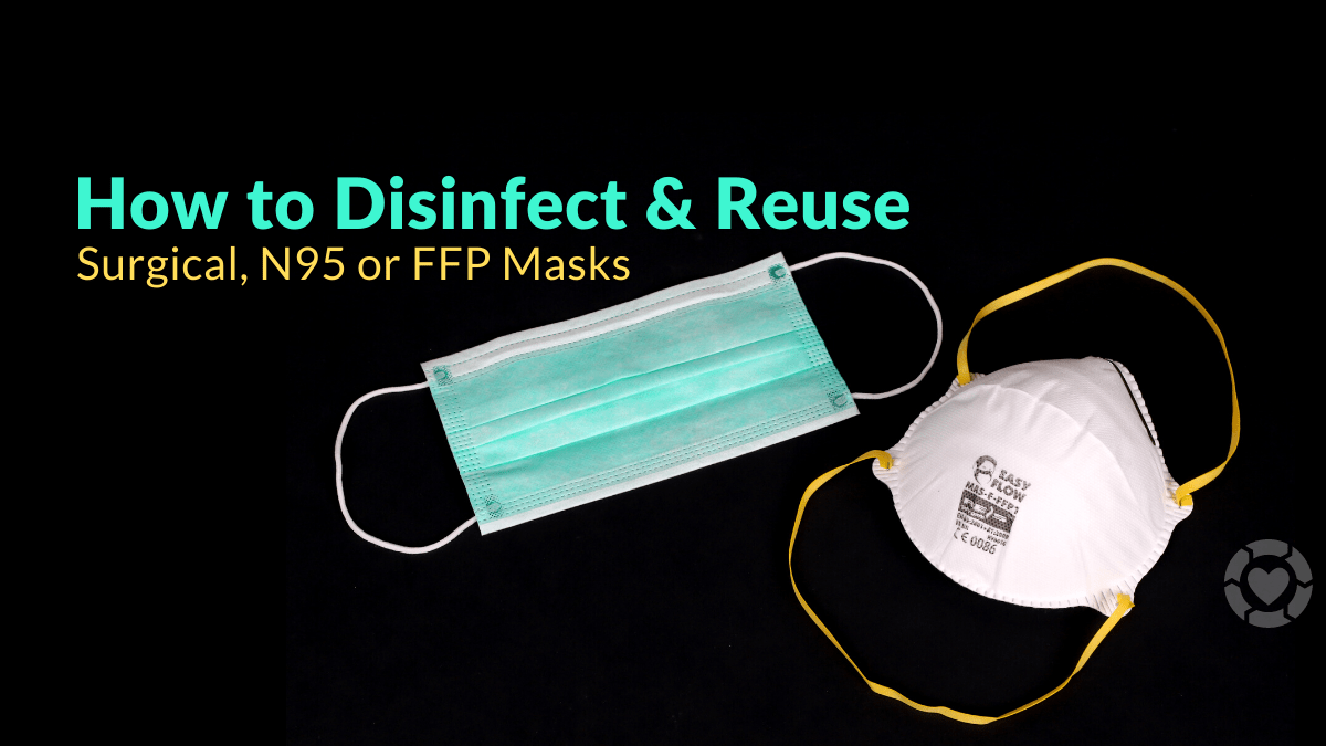 How to Disinfect & Reuse a Surgical Mask, N95 or FFP Respirators [Visuals]