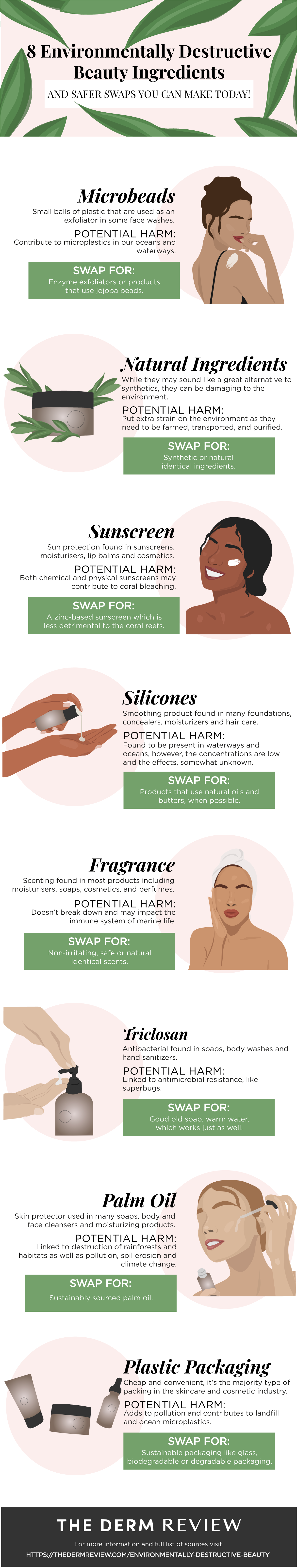 8 Environmentally Destructive Beauty Ingredients [Visual] | ecogreenlove