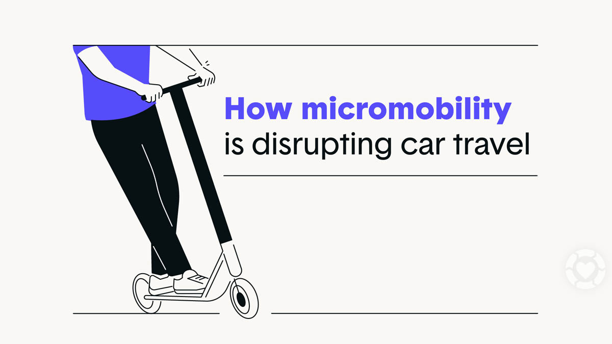How micromobility is disrupting car travel [Infographic] | ecogreenlove
