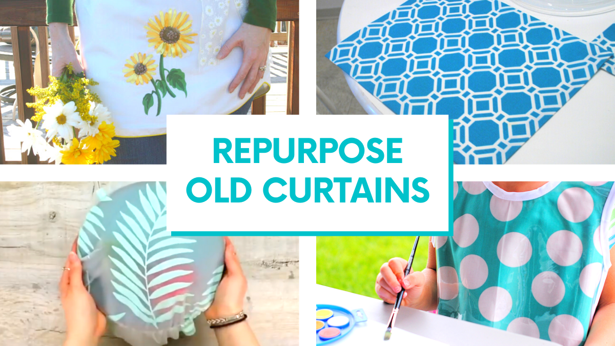 Reusing Old Curtains