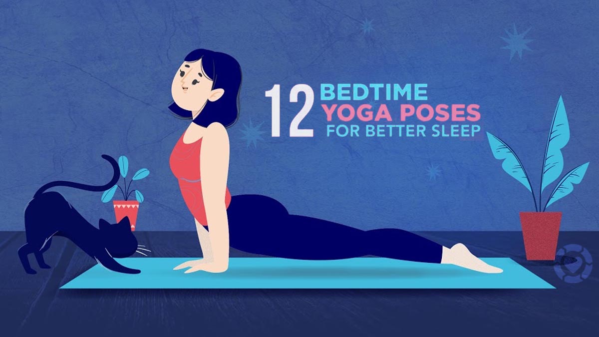 12 Bedtime Yoga poses for better Sleep [Visual] | ecogreenlove