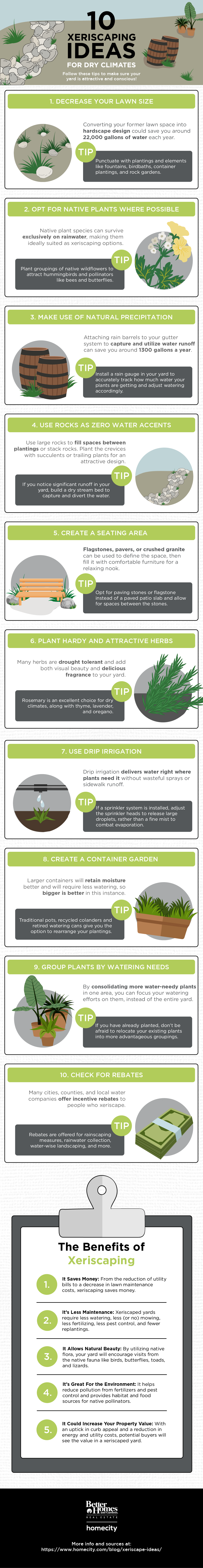 10 Xeriscaping Ideas for Dry Climates [Visual] | ecogreenlove